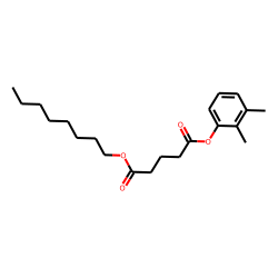 Glutaric acid, 2,3-dimethylphenyl octyl ester