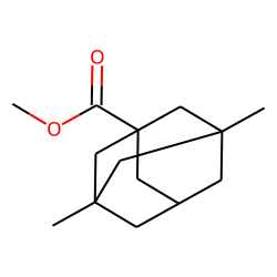 3,5-dimethyladamantane-1-carboxylic acid, methyl ester