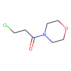 3-Chloropropionic acid, morpholide