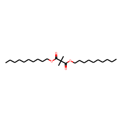 Dimethylmalonic acid, didecyl ester