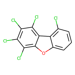 Dibenzofuran, 1,2,3,4,9-pentachloro