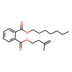 Phthalic acid, heptyl 3-methylbut-3-enyl ester