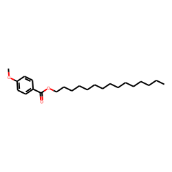Benzoic acid, 4-methoxy-, pentadecyl ester