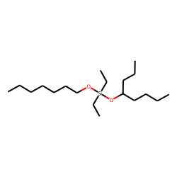 Silane, diethylheptyloxy(4-octyloxy)-