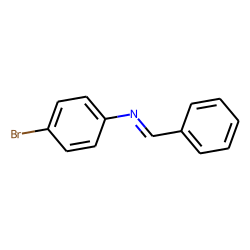 Benzenamine, 4-bromo-N-(phenylmethylene)-