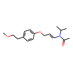 Metoprolol - H2O, acetylated