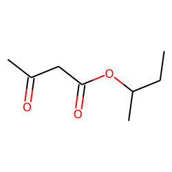 Butanoic acid, 3-oxo-, 1-methylpropyl ester
