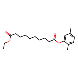 Sebacic acid, 2,5-dimethylphenyl ethyl ester