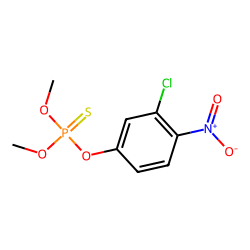 Phosphorothioic acid, O-(3-chloro-4-nitrophenyl) O,O-dimethyl ester