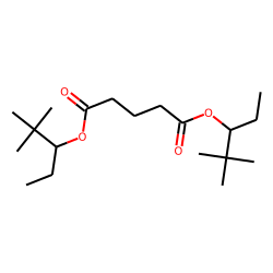 Glutaric acid, di(2,2-dimethylpent-3-yl) ester