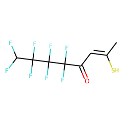 2-Octen-4-one, 5,5,6,6,7,7,8,8-octafluoro-2-mercapto-
