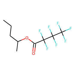 Heptafluorobutyric acid, 2-pentyl ester