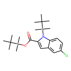 1-(tert-Butyldimethylsilyl)-5-chloroindole-2-carboxylic acid, tert-butyldimethylsilyl ester