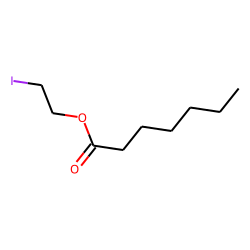 Heptanoic acid, 2-iodoethyl ester
