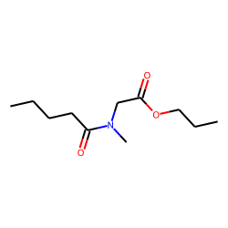 Sarcosine, N-valeryl-, propyl ester