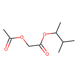 Acetoxyacetic acid, 3-methylbut-2-yl ester