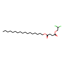 Succinic acid, 2,2-dichloroethyl heptadecyl ester