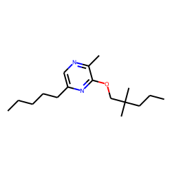 2-(2,2-Dimethylpentoxy)-3-methyl-6-(n-pentyl) pyrazine