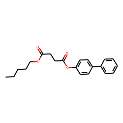 Succinic acid, 4-biphenyl pentyl ester