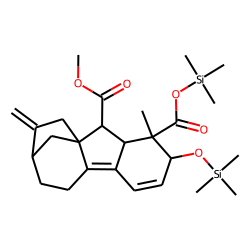 [14C] GA7 di-acid 9,10-ene, methyl ester TMS ether