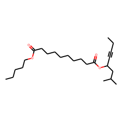 Sebacic acid, 2-methyloct-5-yn-4-yl pentyl ester