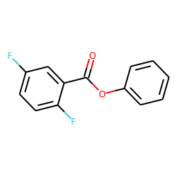 2,5-Difluorobenzoic acid, phenyl ester