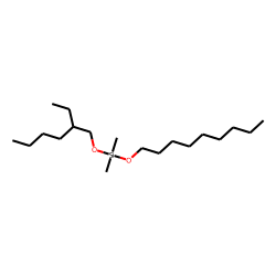 Silane, dimethyl(2-ethylhexyloxy)nonyloxy-