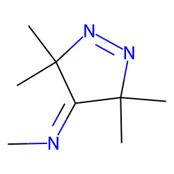 3,5-Dihydro-4-(methylimino)-4H-pyrazole, 3,3,5,5-tetramethyl-