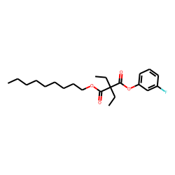 Diethylmalonic acid, 3-fluorophenyl nonyl ester