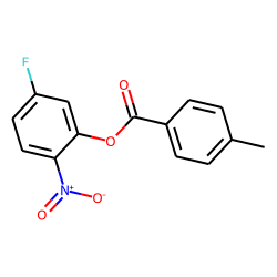 p-Toluic acid, 5-fluoro-2-nitrophenyl ester