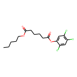 Adipic acid, pentyl 2,4,5-trichlorophenyl ester
