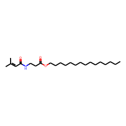 «beta»-Alanine, N-(3-methylbut-2-enoyl)-, pentadecyl ester
