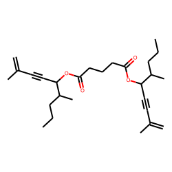 Glutaric acid, di(2,6-dimethylnon-1-en-3-yn-5-yl) ester