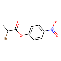 2-Bromopropionic acid, 4-nitrophenyl ester