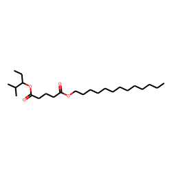 Glutaric acid, 2-methylpent-3-yl tridecyl ester
