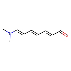 N,N-Dimethylamino-2,4,6-heptatriene-7al