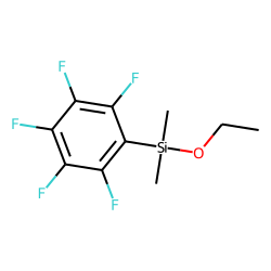 Dimethyl(pentafluorophenyl)silyloxyethane