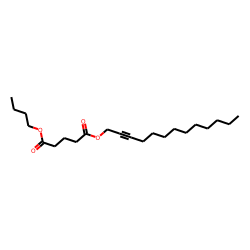 Glutaric acid, butyl tridec-2-ynyl ester