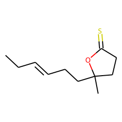 (Z)-5-(hex-3-enyl)-5-methyl-dihydrofuran-2(3H)-thione