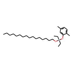 Silane, diethyl(2,5-dimethylphenoxy)hexadecyloxy-
