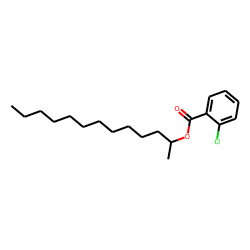 2-Chlorobenzoic acid, 2-tridecyl ester