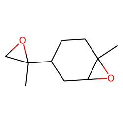 7-Oxabicyclo[4.1.0]heptane, 1-methyl-4-(2-methyloxiranyl)-