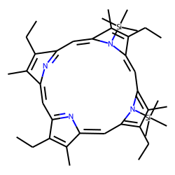 Aetioporphyrin-I, bis(trimethylsiloxy)silicon(IV) derivative