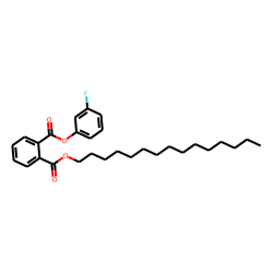 Phthalic acid, 3-fluorophenyl pentadecyl ester