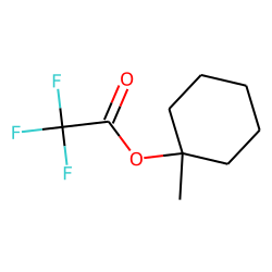1-Methylcyclohexanol, trifluoroacetate
