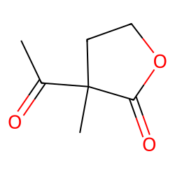 .alpha.-Acetyl-.alpha.-methyl-gammabutyrolactone