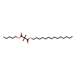 Dimethylmalonic acid, pentyl tetradecyl ester
