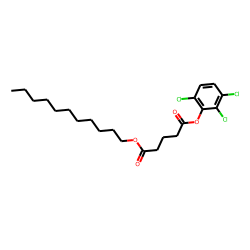 Glutaric acid, 2,3,6-trichlorophenyl undecyl ester