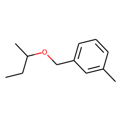 (3-Methylphenyl) methanol, 1-methylpropyl ether