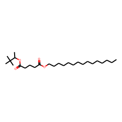 Glutaric acid, 3,3-dimethylbut-2-yl pentadecyl ester